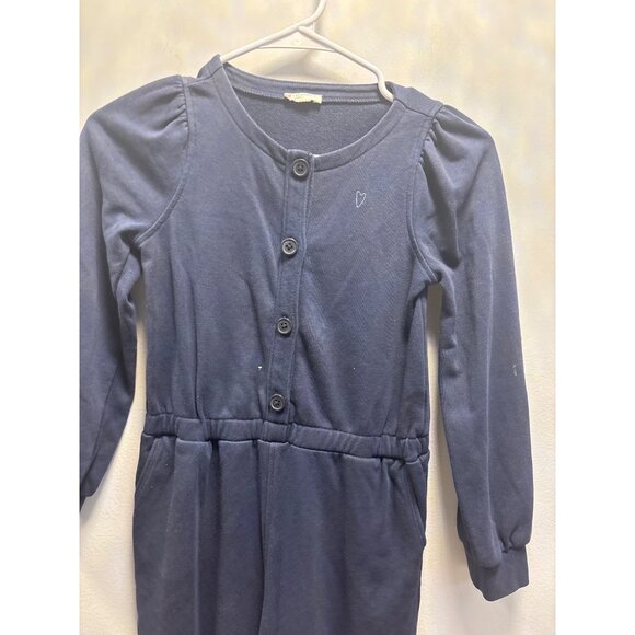 CREWCUT Navy Blue Crewcuts Kids Soft Cotton Jumpsuit/Romper Size 8 - Picture 2 of 9